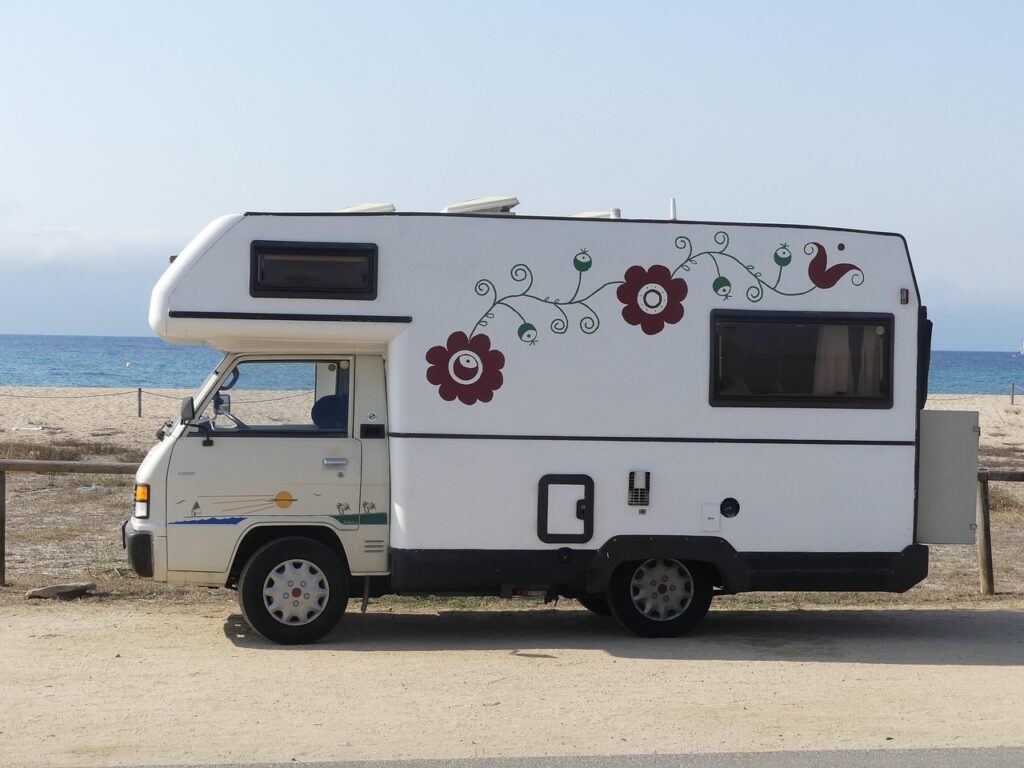 vehicle, travel, nature, outdoors, rv, beach, summer, mitsubishi, rv, rv, rv, rv, rv, mitsubishi